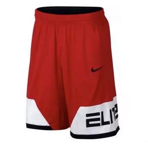 Nike Elite Dri-FIT Basketball Shorts Gym Red NWT